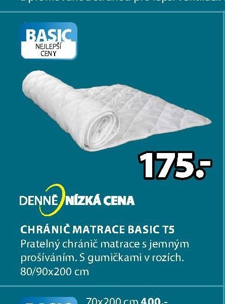 BASIC CHRÁNIČ MATRACE T5