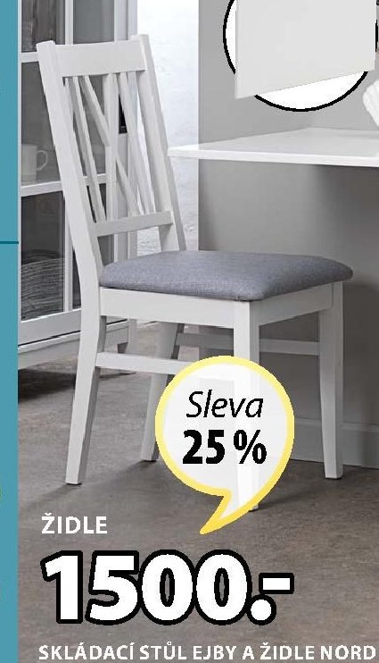 Židle NORDBY (u EJBY setu)