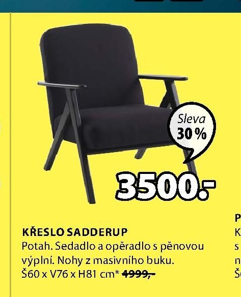 KŘESLO SADDERUP