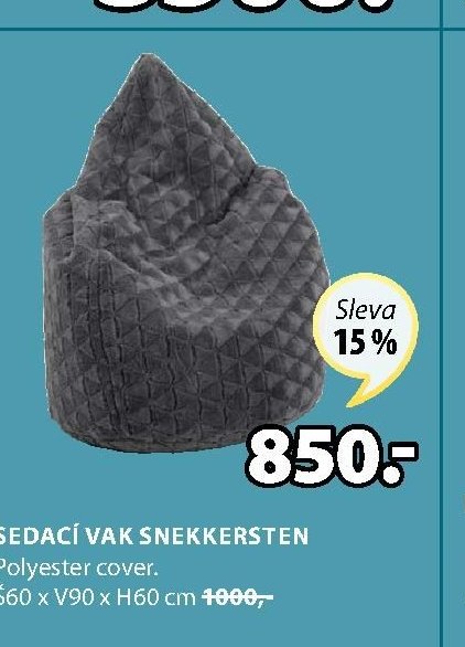 SEDACÍ VAK SNEKKERSTEN