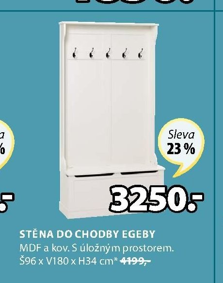 STĚNA DO CHODBY EGEBY