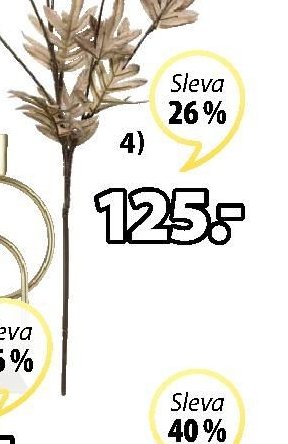 UMĚLÁ KVĚTINA LAVRITS, D68 cm