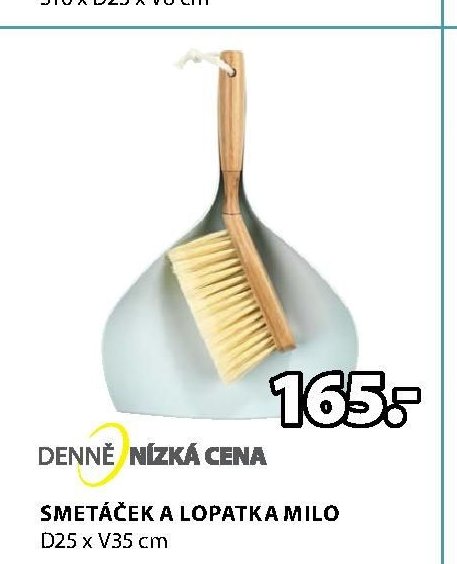 SMETÁČEK A LOPATKA MILO