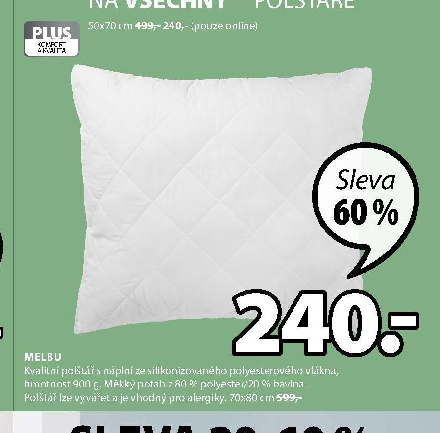 Polštář MELBU