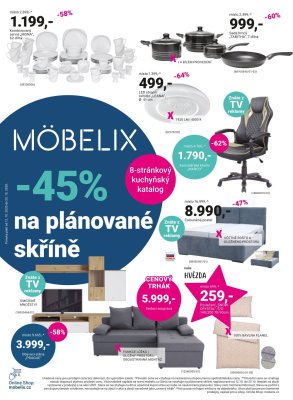 akční leták Möbelix 12.10.2020-25.10.2020