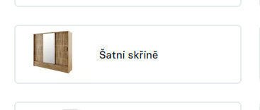 Šatní skříně