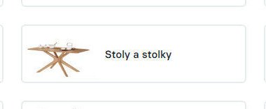 Stoly a stolky