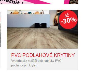 PVC PODLAHOVÉ KRYTINY