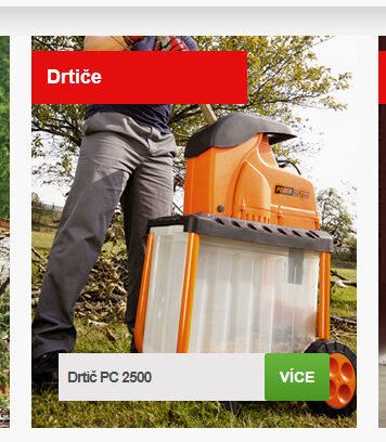 Drtič PC 2500