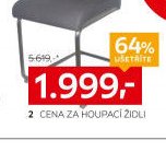 cena za houpací židli