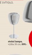 stolní lampa, výška 36 cm