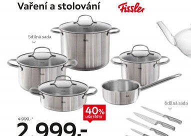 Sada hrnců na vaření, 5dílná