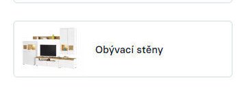 Obývací stěny
