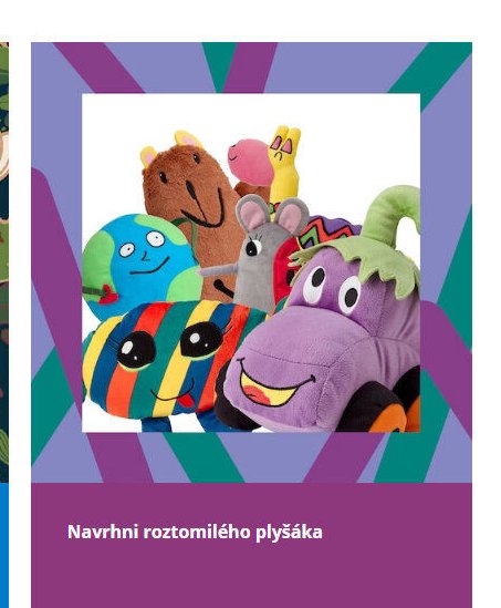 Navrhni roztomilého plyšáka