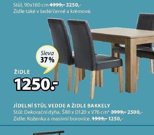 JÍDELNÍ STŮL VEDDE