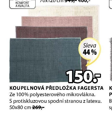 KOUPELNOVÁ PŘEDLOŽKA FAGERSTA