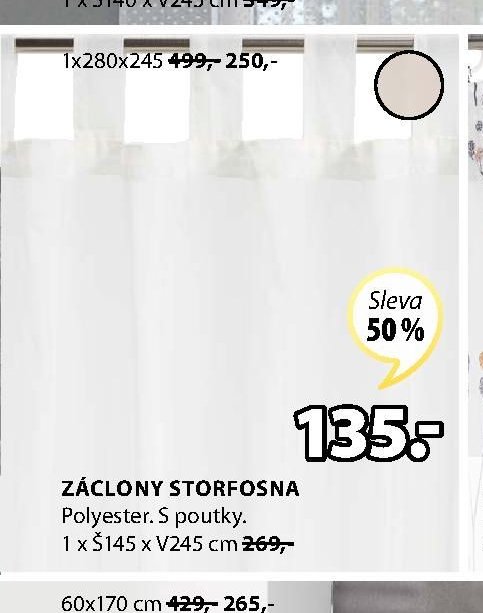 ZÁCLONY STORFOSNA