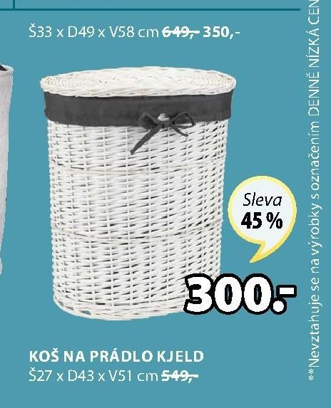 Koš na prádlo Kjeld