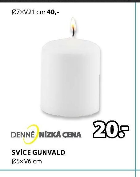 Svíce GUNVALD