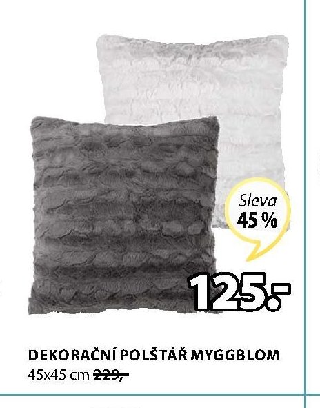 DEKORAČNÍ POLŠTÁŘ MYGGBLOM