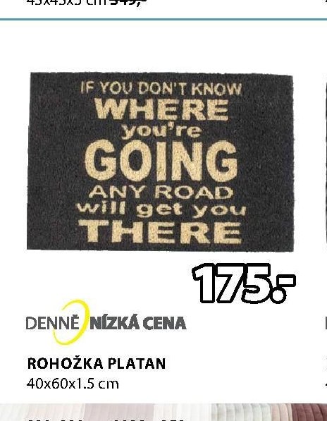 ROHOŽKA PLATAN