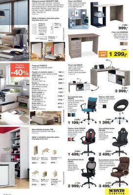akční leták Sconto nábytek 23.10.2020-5.11.2020