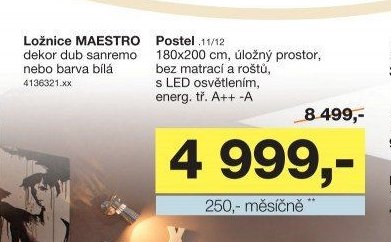 Ložnice MAESTRO