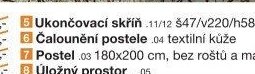 Čalounění postele