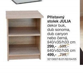 Přístavný stolek JULIA