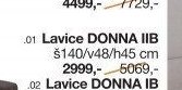 Lavice DONNA IIB