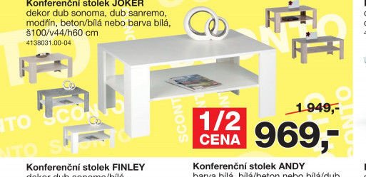 Konferenční stolek JOKER
