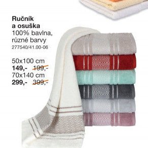 Ručník a osuška