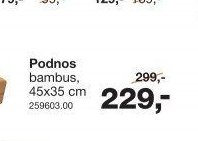Podnos bambus