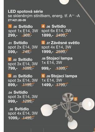 LED spotová série