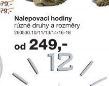 Nalepovací hodiny