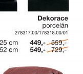 Dekorace porcelán
