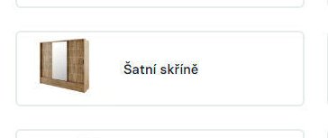 Šatní skříně