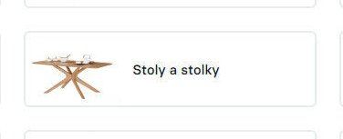 Stoly a stolky