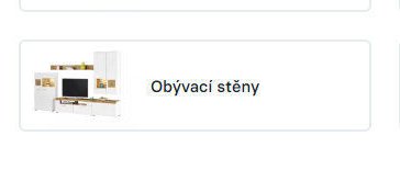 Obývací stěny