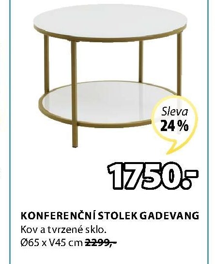 KONFERENČNÍ STOLEK GADEVANG