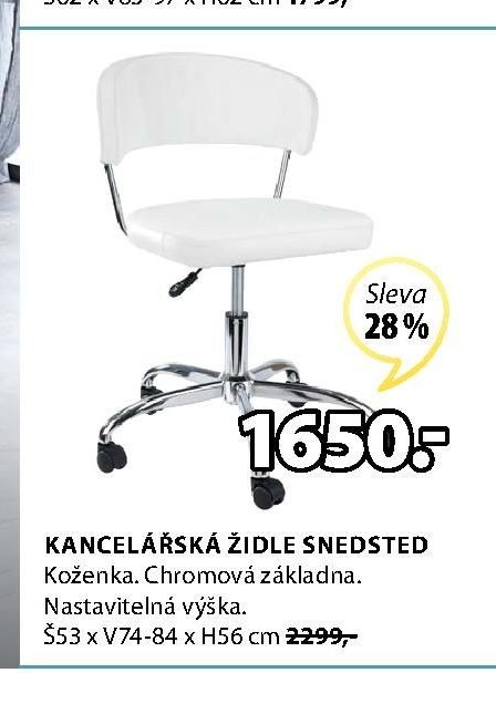 KANCELÁŘSKÁ ŽIDLE SNEDSTED