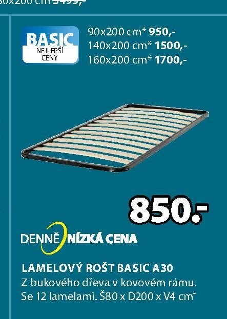 LAMELOVÝ ROŠT BASIC A30