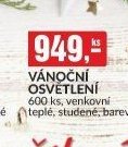 Vánoční osvětlení 600 ks
