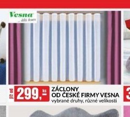 Záclony od české firmy Vesna