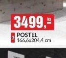 POSTEL 166,6x204,4 cm