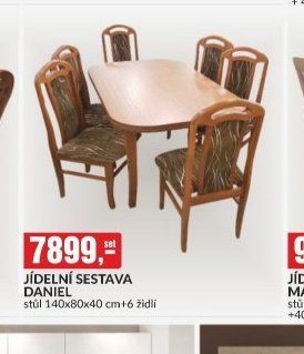 JÍDELNÍ SESTAVA DARIA