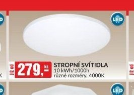 Stropní svítidla 12 kWh
