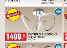 Svítidlo 1-bodové