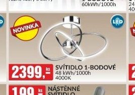 Svítidlo 1-bodové