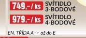 Svítidlo 4-bodové